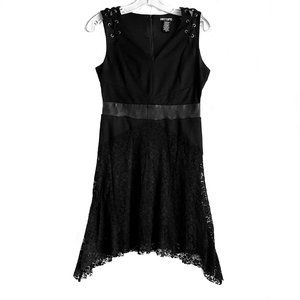 Hot Topic black mini dress with lace. Size S M.